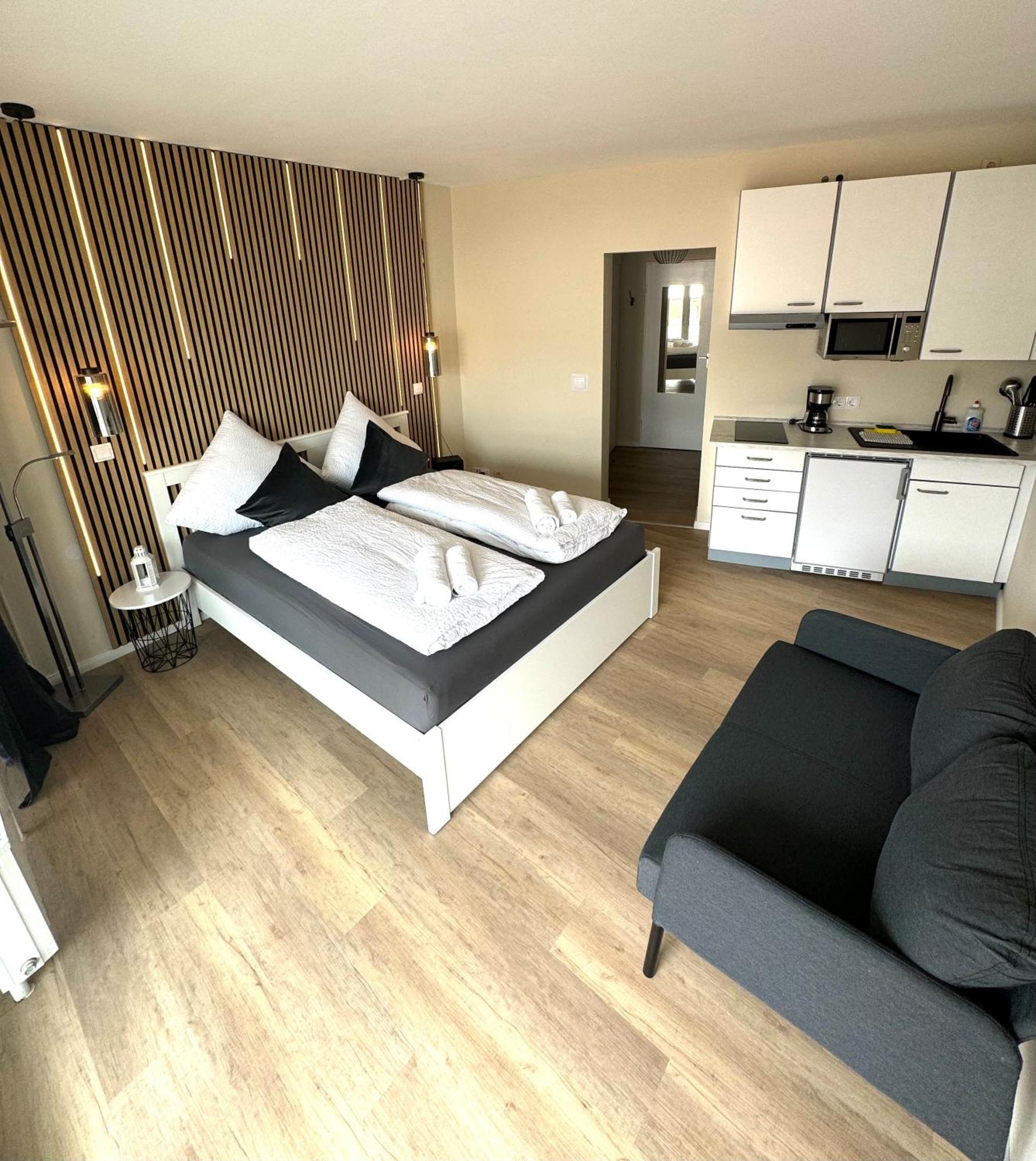 Traumhafte Ferienwohnung - Direkter Meerblick - 50M Zum Strand In Cuxhaven Duhnen In 1A Lage Im Haus Seehuette Exteriör bild